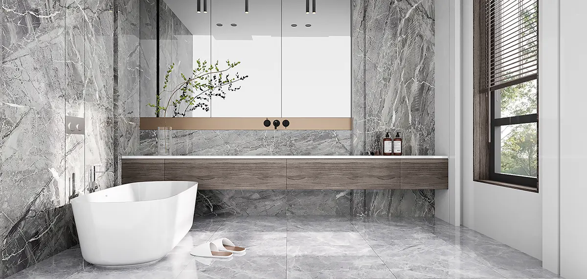 Hotel and resort bathroom