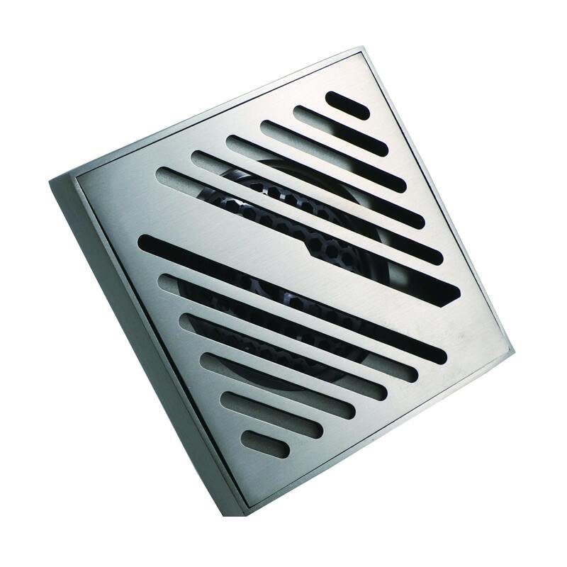 304 Stainless Steel Rectangular Floor Drain Grille - floor drain by Movanty, 304 stainless steel bathroom drainage manufacturer