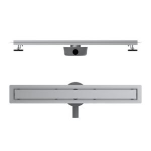 304 Stainless Steel Tile Insert Linear Shower Drain - tile insert linear shower drain by Movanty, 304 stainless steel bathroom drainage manufacturer