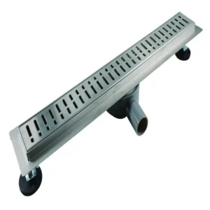 304 Stainless Steel Linear Shower Drain 80mm - linear shower drain by Movanty, 304 stainless steel bathroom drainage manufacturer