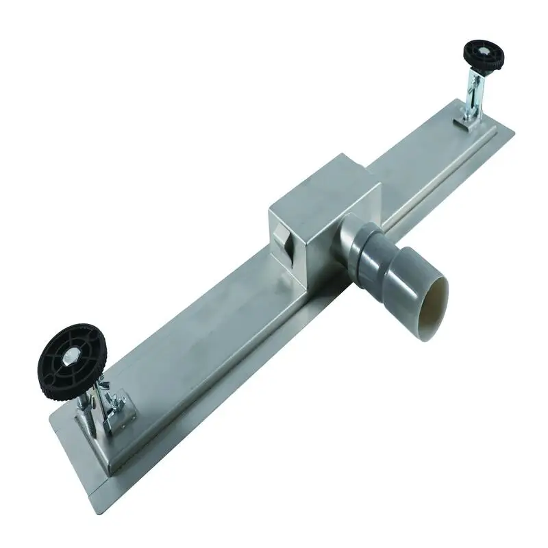 Linear Shower Drain with Vertical Outlet - linear shower drain by Movanty, 304 stainless steel bathroom drainage manufacturer