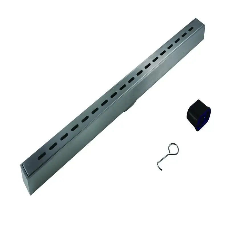 Tile Insert Linear Shower Drain Invisible - tile insert linear shower drain by Movanty, 304 stainless steel bathroom drainage manufacturer