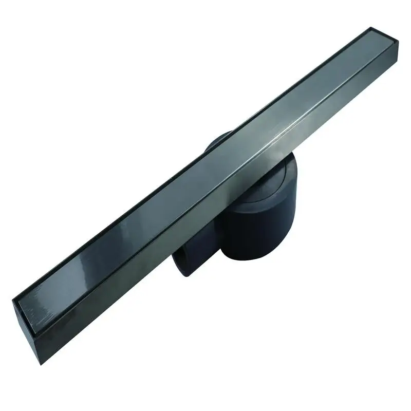 Tile Insert Linear Shower Drain Invisible Grille - tile insert linear shower drain by Movanty, 304 stainless steel bathroom drainage manufacturer