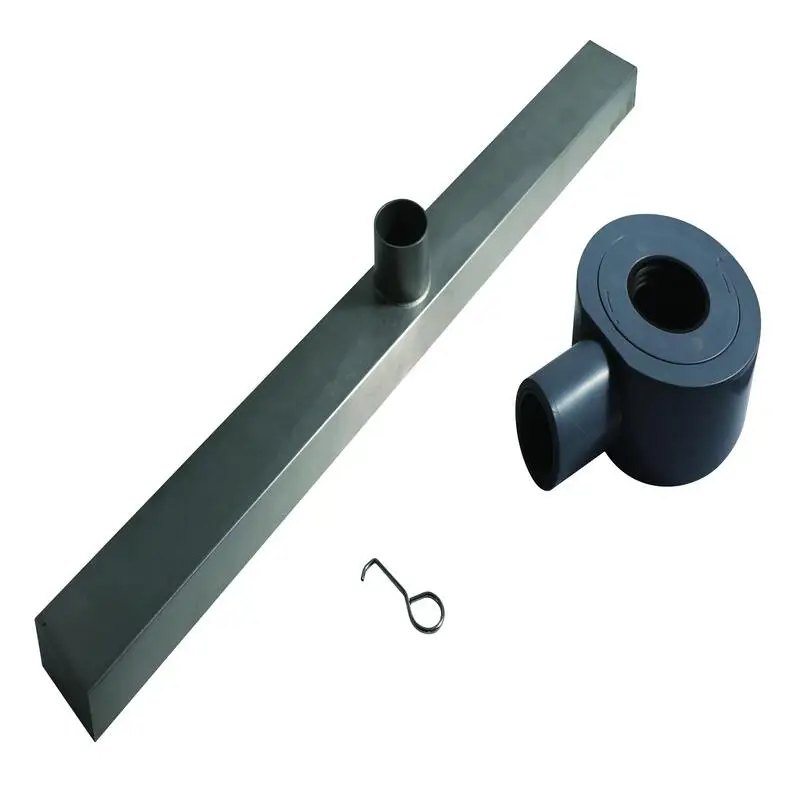 Tile Insert Linear Shower Drain Invisible Grille - tile insert linear shower drain by Movanty, 304 stainless steel bathroom drainage manufacturer