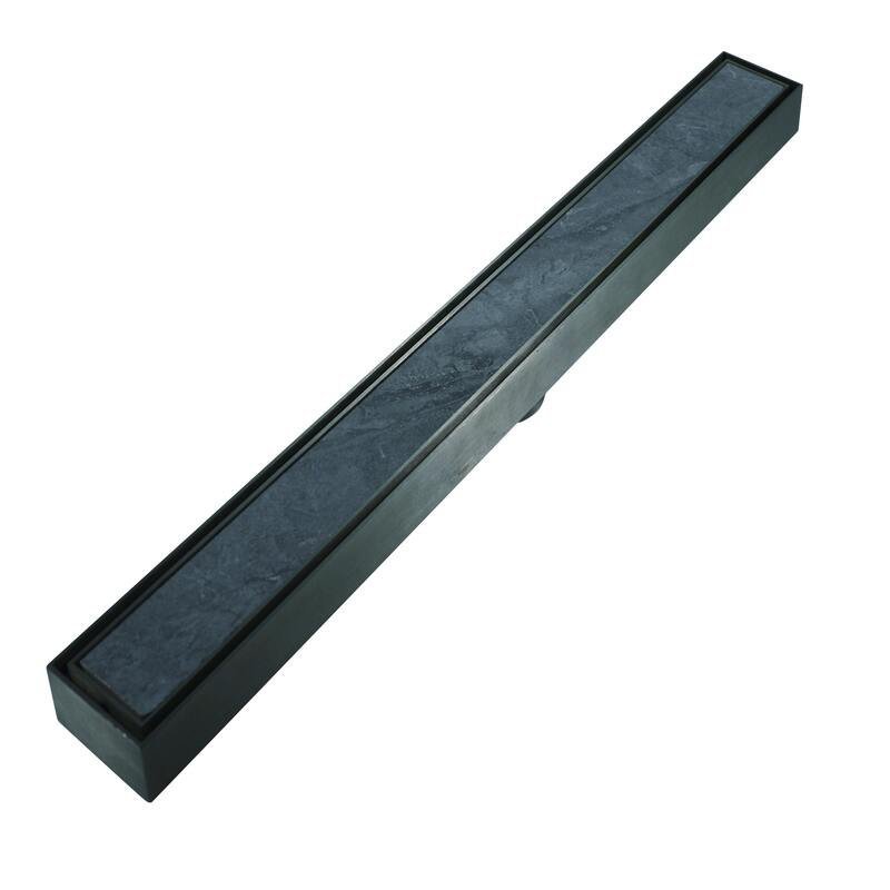 304 Stainless Steel Tile Insert Linear Shower Drain - tile insert linear shower drain by Movanty, 304 stainless steel bathroom drainage manufacturer