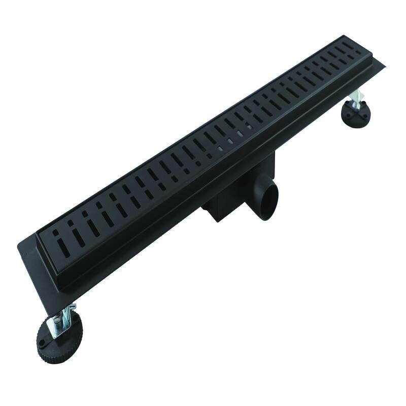 Stainless Steel Linear Shower Drain - linear shower drain by Movanty, 304 stainless steel bathroom drainage manufacturer
