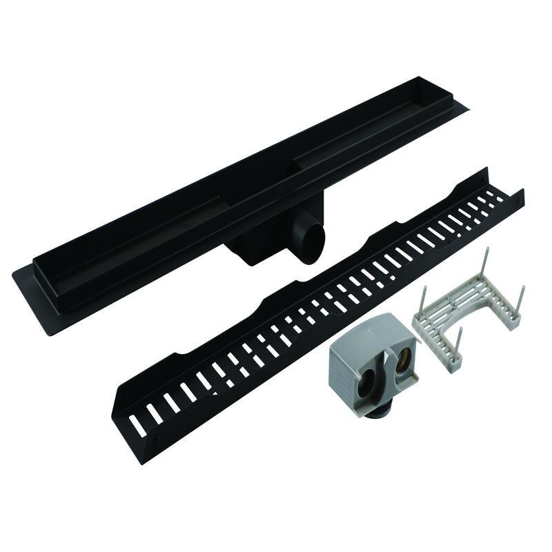 Stainless Steel Linear Shower Drain - linear shower drain by Movanty, 304 stainless steel bathroom drainage manufacturer
