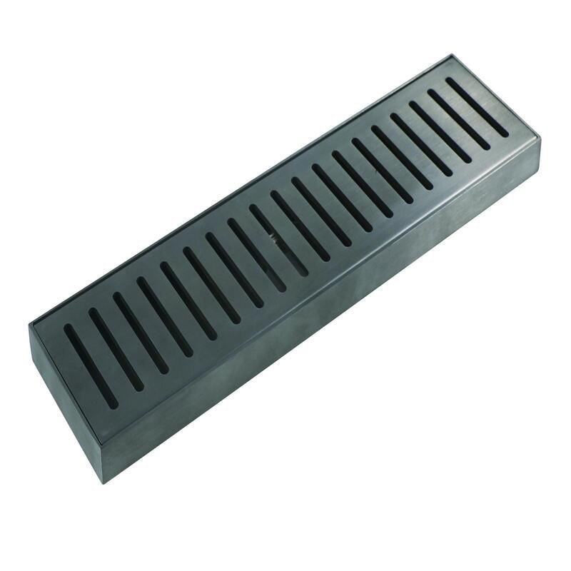Stainless Steel Linear Shower Drain Rectangular Outdoor - linear shower drain by Movanty, 304 stainless steel bathroom drainage manufacturer