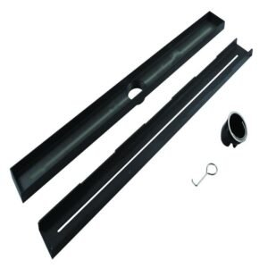 304 Stainless Steel Tile Insert Linear Shower Drain - tile insert linear shower drain by Movanty, 304 stainless steel bathroom drainage manufacturer